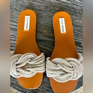 Steve Madden Rhinestone Sandals